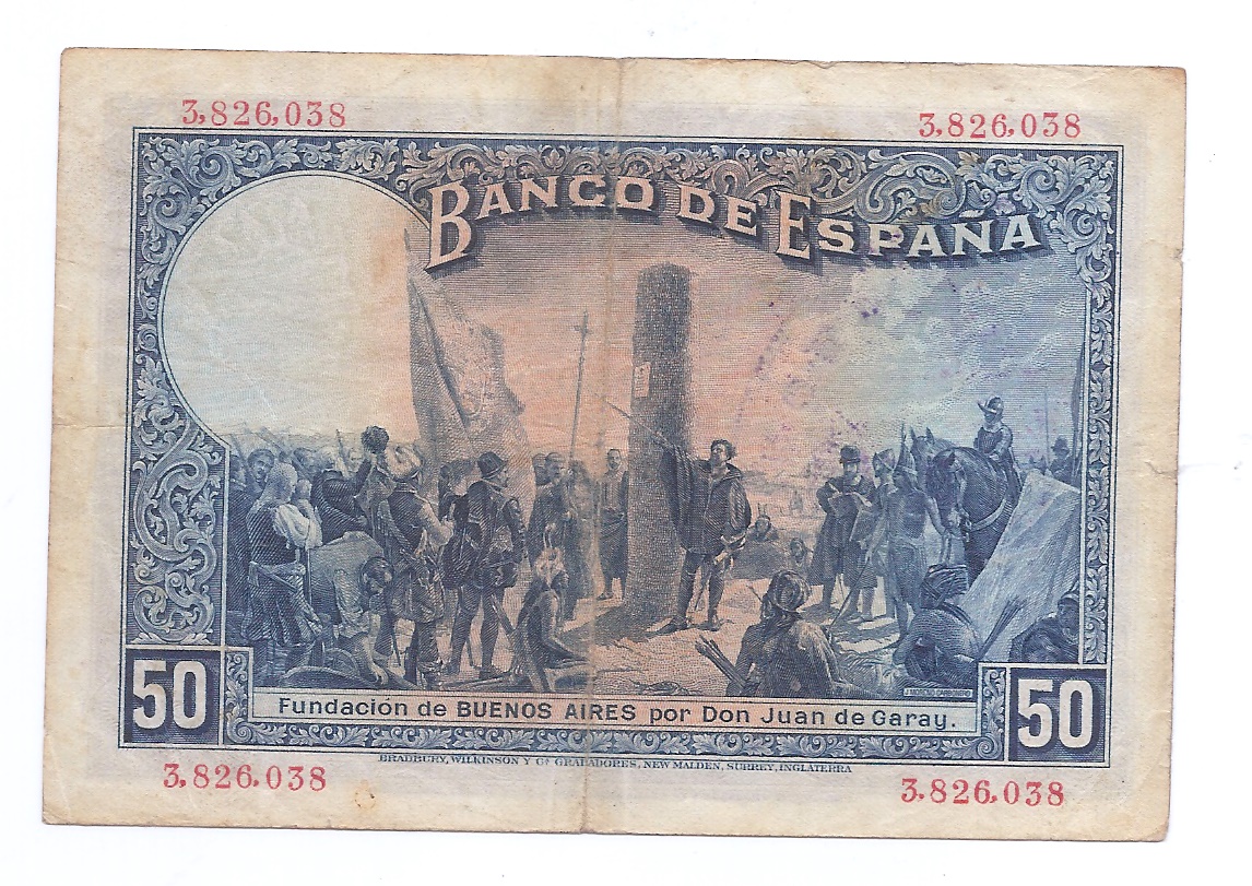 Billetes II Republica de 1925 a 1928